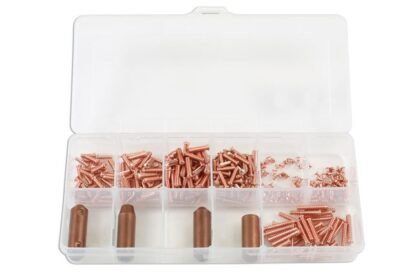 KIT DE ACESSÓRIOS DE SOLDAGEM VARIADOS, 294 PEÇAS