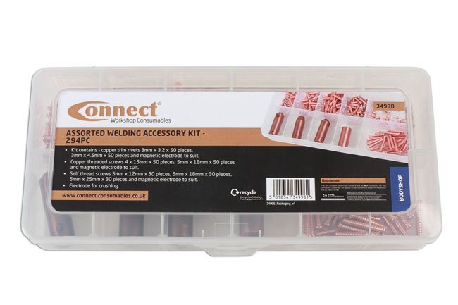 KIT DE ACESSÓRIOS DE SOLDAGEM VARIADOS, 294 PEÇAS - Image 4