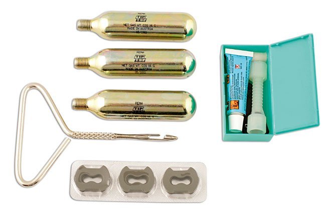 KIT DE REPARO DE FUROS DE MOTOCICLETA