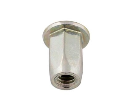 PORCAS ROSCADAS HEXAGONAIS COMPLETOS DE 4,0 MM, PACOTE COM 50 UNIDADES