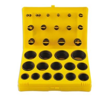KIT DE REPARO DE ANÉIS DE VEDAÇÃO, MÉTRICO, 386 PEÇAS
