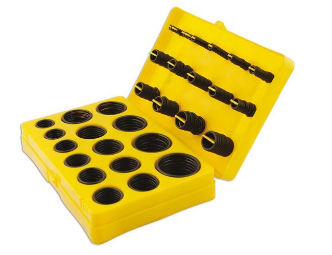 KIT DE REPARO DE ANÉIS DE VEDAÇÃO, MÉTRICO, 386 PEÇAS - Image 2