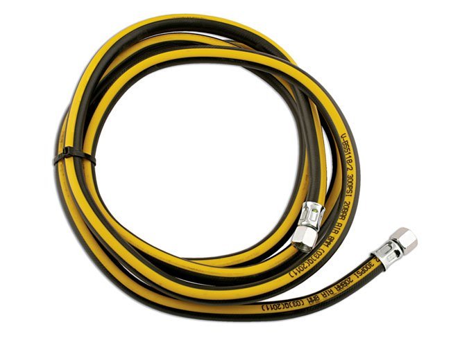 MANGUEIRA DE AR PARA MEDIDOR DE PRESSÃO DE PNEUS, 1/4" DI X 2,7 M