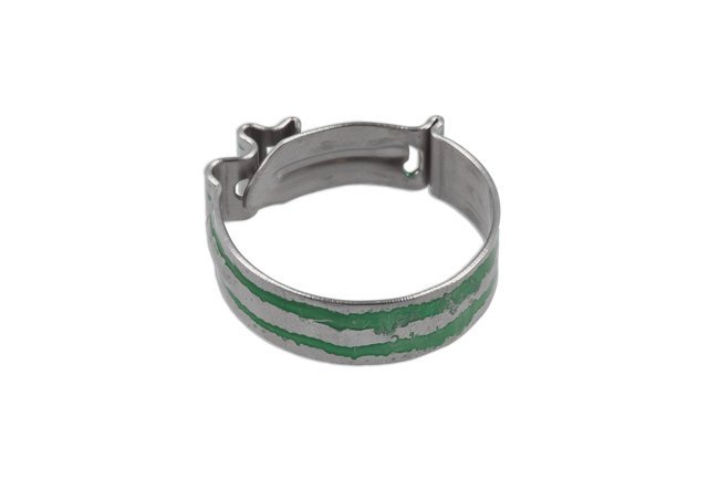 ABRAÇADEIRA DE MANGUEIRA REUTILIZÁVEL TIPO CLIC 21,5-23,0 MM, PACOTE COM 25 UNIDADES