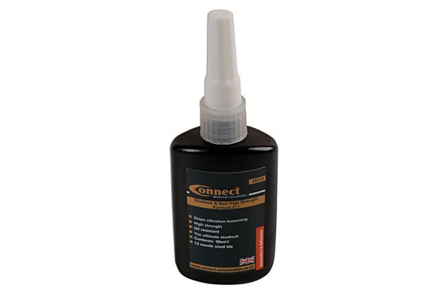 STUDLOCK & SEAL ALTA RESISTÊNCIA C271 FÓRMULA VERMELHA 50ML 1 UNIDADE