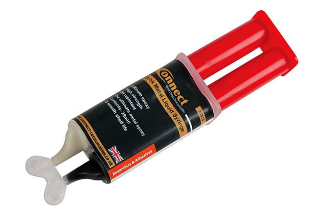 SERINGA DE METAL PARA LÍQUIDOS DE USO RÁPIDO, 25 ML, 1 UNIDADE - Image 2
