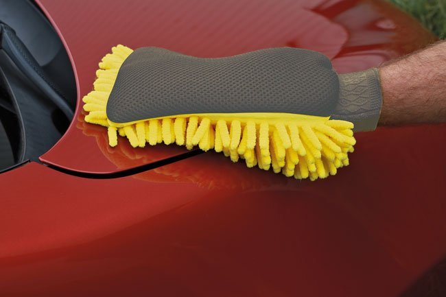LUVA DE LAVAGEM EM MICROFIBRA (2 PEÇAS)