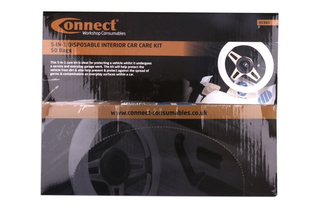 KIT DESCARTÁVEL 5 EM 1 PARA CUIDADOS COM O INTERIOR DO CARRO - Image 2