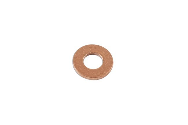 ANILHA DE COBRE PARA INJETOR COMMON RAIL, 13,85 X 7,3 X 1,4 MM, PACOTE COM 12 UNIDADES - Image 2
