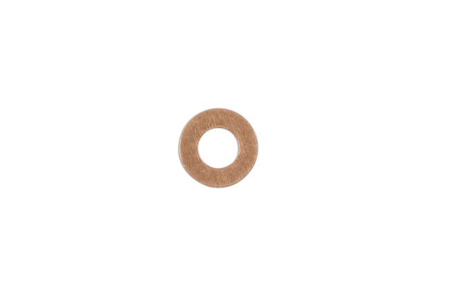 ANILHA DE COBRE PARA INJETOR COMMON RAIL, 14,6 X 7,5 X 1,3 MM, PACOTE COM 12 UNIDADES