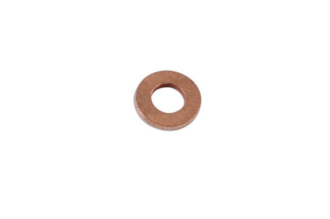 ANILHA DE COBRE PARA INJETOR COMMON RAIL, 15 X 7,5 X 2 MM, PACOTE COM 12 UNIDADES - Image 2