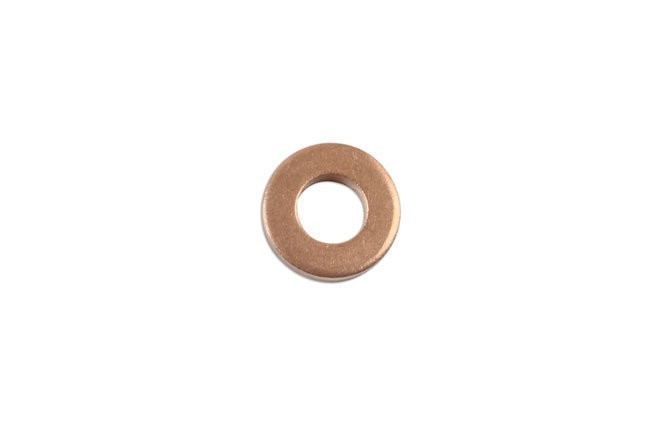 ANILHA DE COBRE PARA INJETOR COMMON RAIL, 15 X 7,5 X 3 MM, PACOTE COM 12 UNIDADES