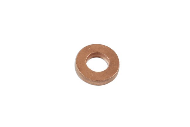 ANILHA DE COBRE PARA INJETOR COMMON RAIL, 15 X 7,5 X 3 MM, PACOTE COM 12 UNIDADES - Image 2