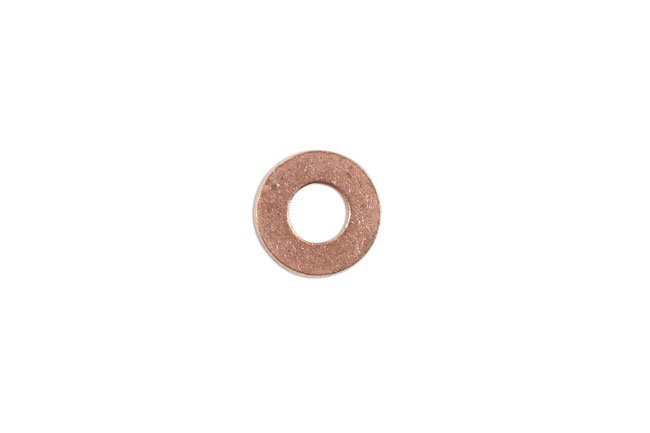 ANILHA DE COBRE PARA INJETOR COMMON RAIL, 15,5 X 7,5 X 2 MM, PACOTE COM 12 UNIDADES