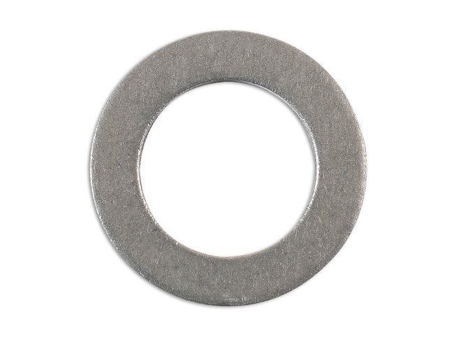 ANILHA PARA BUJÃO DE CÁRTER, ALUMÍNIO, 14 X 22 X 2 MM, PACOTE COM 10 UNIDADES