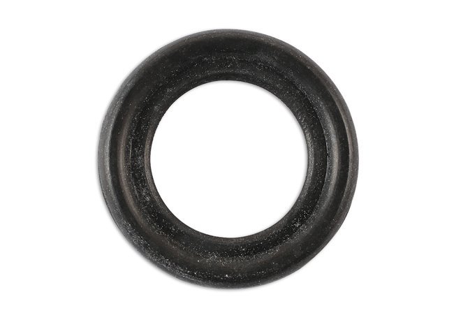 ANILHA PARA BUJÃO DE CÁRTER, ANEL DE VEDAÇÃO FLANGEADO DE BORRACHA 13 X 22 X 3 MM, PACOTE COM 10 UNIDADES