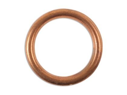 ANILHA DE VEDAÇÃO PARA BUJÃO DE CÁRTER, COMPRESSÍVEL, 16 X 22 X 2 MM, PACOTE COM 10 UNIDADES