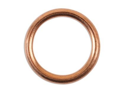 ANILHA DE VEDAÇÃO PARA BUJÃO DE CÁRTER, COMPRESSÍVEL, 18 X 24 X 2 MM, PACOTE COM 10 UNIDADES