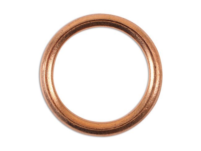 ANILHA DE VEDAÇÃO PARA BUJÃO DE CÁRTER, COMPRESSÍVEL, 18 X 24 X 2 MM, PACOTE COM 10 UNIDADES