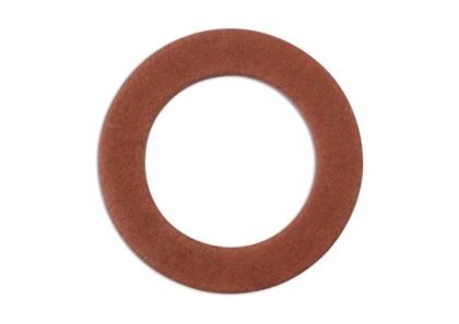 ANILHA DE VEDAÇÃO PARA BUJÃO DE CÁRTER, FIBRA, 18 X 29 X 2 MM, PACOTE COM 10 UNIDADES