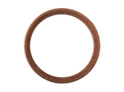 ANILHA PARA BUJÃO DE CÁRTER, COBRE 22 X 27 X 1,5 MM, PACOTE COM 10 UNIDADES