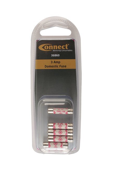 FUSÍVEL DOMÉSTICO 3A, PACOTE COM 5 PEÇAS - Image 2
