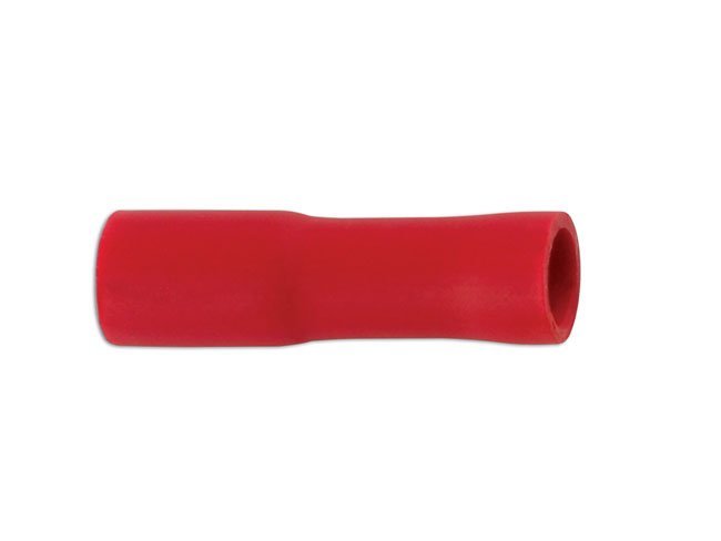 TERMINAL FÊMEA DE ENCAIXE POR PRESSÃO, TOTALMENTE ISOLADO, VERMELHO, 6,3 MM, PACOTE COM 10 UNIDADES. - Image 3