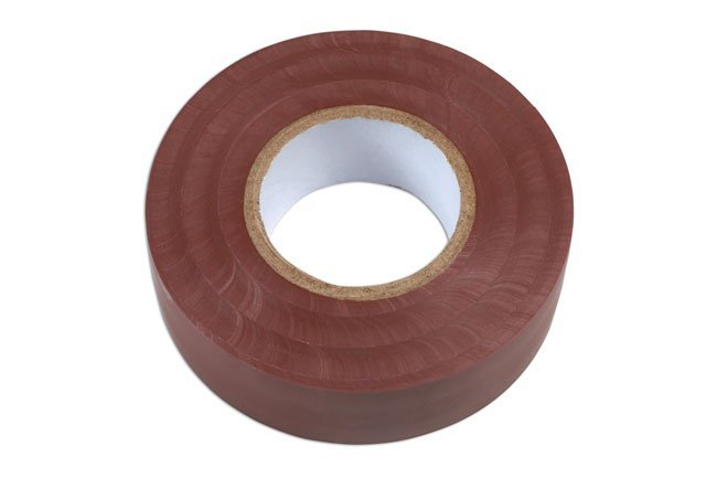 FITA ISOLANTE DE PVC CASTANHO, 19 MM X 20 M, 1 UNIDADE