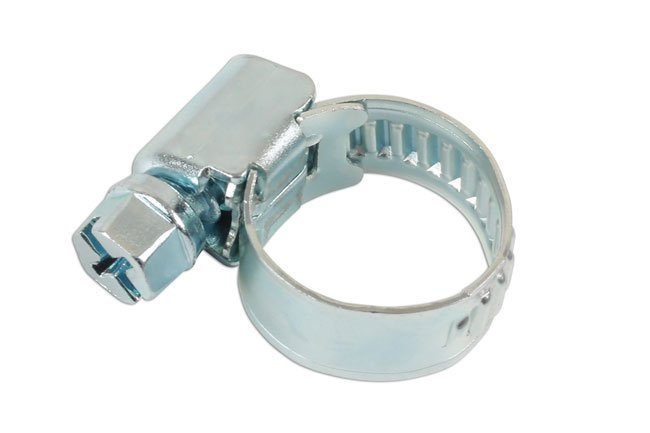ABRAÇADEIRA DE MANGUEIRA EM AÇO MACIO, 10-16 MM X 9 MM, PACOTE COM 5 UNIDADES