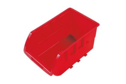 CAIXAS ORGANIZADORAS VERMELHAS, 237 MM X 144 MM X 125 MM, PACOTE COM 20 UNIDADES