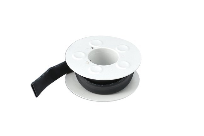 TUBO TERMORRETRÁTIL EM ROLO 9.5MM ROLO 1.22M PRETO
