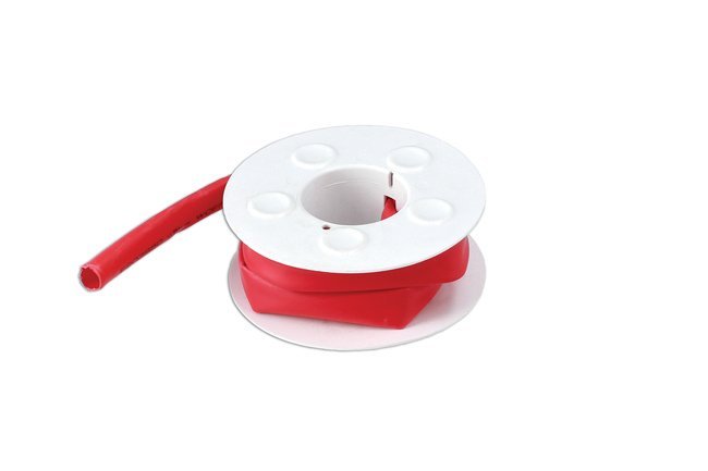 TUBO TERMORRETRÁTIL EM ROLO 7.9MM ROLO 1.22M VERMELHO