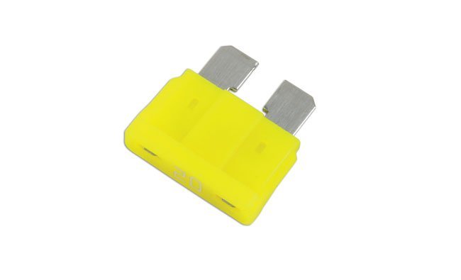 FUSÍVEIS DE LÂMINA PADRÃO LED 20A, PACOTE COM 5 UNIDADES - Image 2