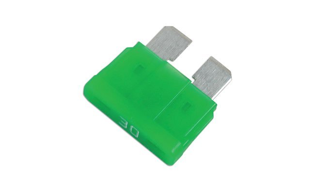 FUSÍVEIS DE LÂMINA PADRÃO LED 30A, PACOTE COM 5 UNIDADES - Image 2
