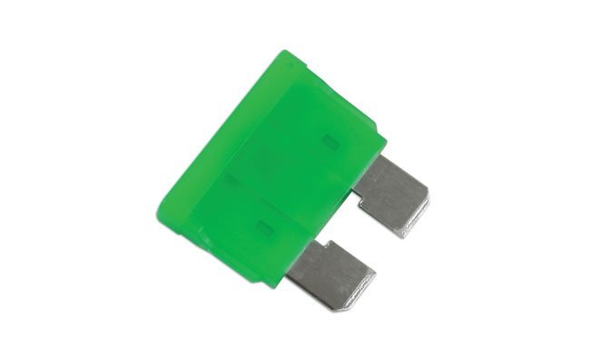 FUSÍVEIS DE LÂMINA PADRÃO LED 30A, PACOTE COM 5 UNIDADES - Image 4