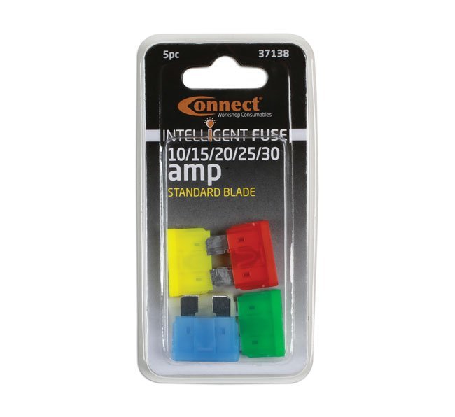FUSÍVEIS DE LÂMINA LED MISTOS 10 - 30A 5 PEÇAS - Image 2