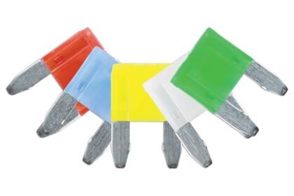 FUSÍVEIS DE LÂMINA MINI LED MISTOS 10 - 30A 5 PEÇAS