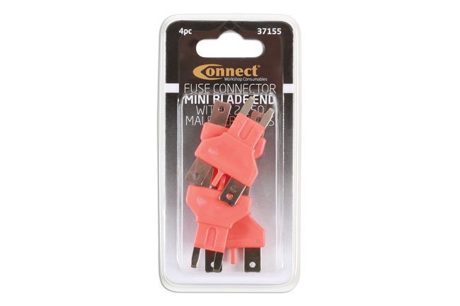 CONECTOR DE FUSÍVEL MINI LÂMINA COM TERMINAIS MACHO 250 (4 PEÇAS) - Image 2