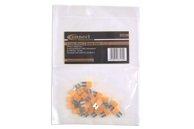 FUSÍVEL MICRO DE 2 LÂMINAS 5A 25 PEÇAS - Image 4