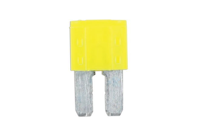 FUSÍVEL MICRO DE 2 LÂMINAS 20A 25 PEÇAS