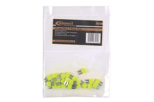 FUSÍVEL MICRO DE 2 LÂMINAS 20A 25 PEÇAS - Image 3