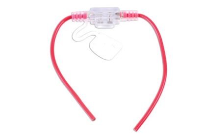 PORTA-FUSÍVEL DE LÂMINA MINI TRANSPARENTE PARA FUSÍVEL DE LÂMINA LED (1 UNIDADE)