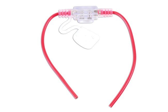 PORTA-FUSÍVEL DE LÂMINA MINI TRANSPARENTE PARA FUSÍVEL DE LÂMINA LED (1 UNIDADE)