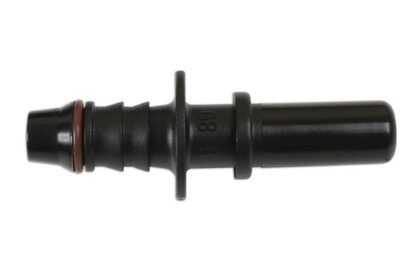 CONECTOR RETO MACHO PARA TUBO DE PLÁSTICO 9,89 X 8 MM, PACOTE COM 5 PEÇAS