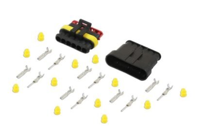 KIT DE CONECTORES ELÉTRICOS AUTOMOTIVOS SUPASEAL DE 6 PINOS COM 26 PEÇAS