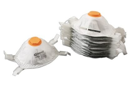MÁSCARAS DESCARTÁVEIS ??CONTRA POEIRA FFP3, PACOTE COM 10 UNIDADES.