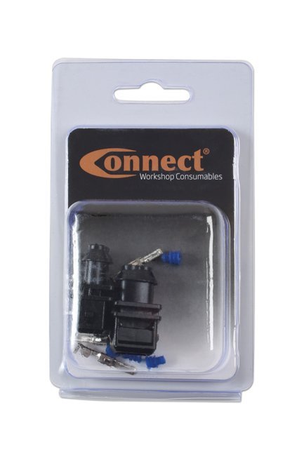 KIT DE REPARO DE CHICOTE ELÉTRICO COM CONECTOR DE 2 PINOS (10 PEÇAS) - Image 2