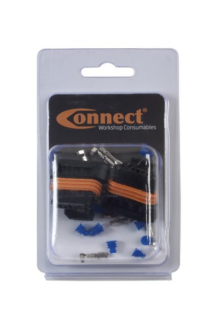 KIT DE REPARO DE CHICOTE ELÉTRICO COM CONECTOR À PROVA D'ÁGUA DE 4 PINOS (18 PEÇAS) - Image 2