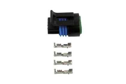 KIT DE CONECTORES PARA REPARO DE CHICOTE ELÉTRICO DE 4 PINOS (10 PEÇAS)