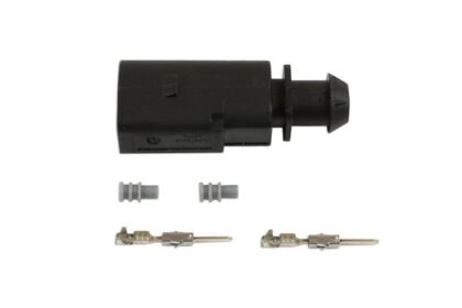KIT COM 25 CONECTORES ELÉTRICOS MACHO VW GROUP DE 1,5 MM E 2 PINOS